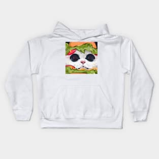 Hamburger Cat Kids Hoodie